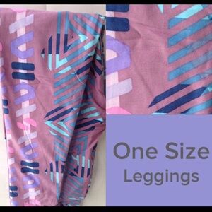 Brand New Lularoe Geometric Patterned Leggings